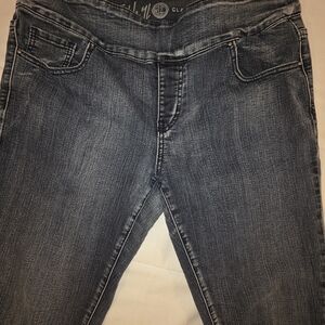 ETHYL Classic Straight Leg Women's Stretch Jeans, Sz 12.